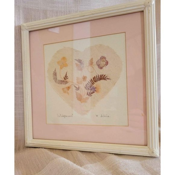 Vintage Pressed Flowers Framed Art - Picture 5 of 9